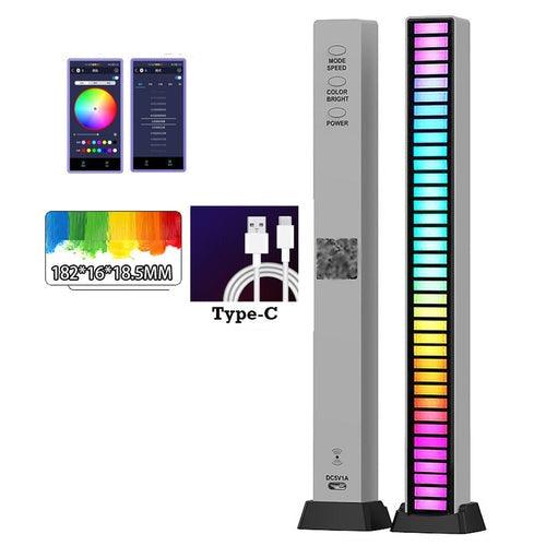 Barra de LED Rítmica - Premium Amazém 